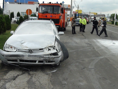 Accident intrare Baia Mare (c) eMM.ro